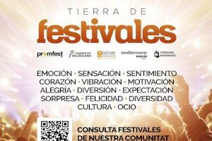 La Comunitat Valenciana, tierra de festivales