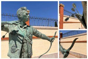Actes vandàlics contra l'estàtua del Mag Yunke a La Vilavella