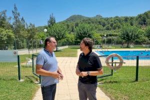 Vicent Mascarell visita projectes que la Diputació té en marxa a Alfauir i Llocnou de Sant Jeroni