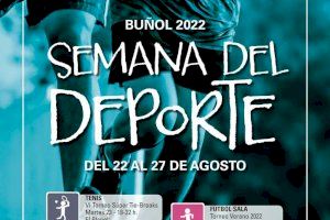 La “Semana del Deporte” en Buñol pondrá el broche de oro a un intenso verano deportivo