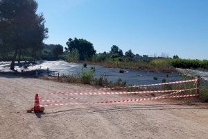 L'Ajuntament de Vilamarxant i el Parc Natural del Túria prohibeixen l'accés a la zona del riu amb vehicles de motor pel risc d'incendi