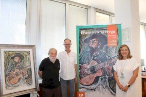 Melchor Zapata il•lustra el cartell del LV Certamen Internacional de Guitarra Francisco Tárrega