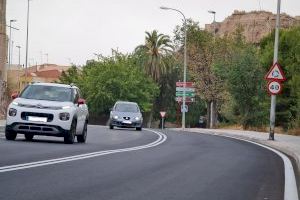 El Ayuntamiento de Elda reabre al tráfico el Paseo de la Mora tras finalizar las obras