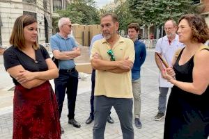 La calle de Isabel la Católica de Valencia pasa de “intransitable” a “paseo comercial” tras su renovación