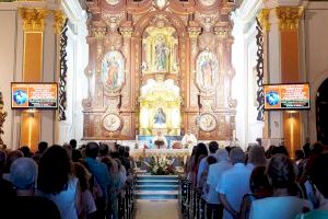Benidorm conmemora con una misa la festividad de Santa Anna