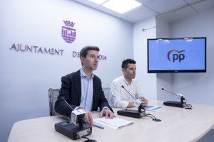 PP: "El Gobierno de Gandia, condenado a pagar 80.000 euros para tapar los pufos de José Manuel Orengo"