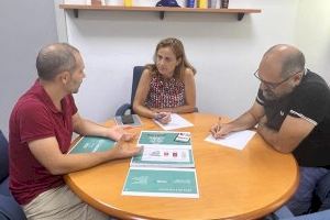 Promoció Econòmica es reuneix amb el gerent del projecte “Cistella” per la lluita contra el despoblament