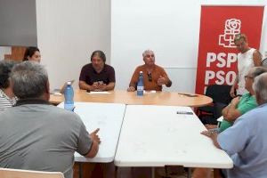 El PSPV de Borriana busca fer un front comú a Madrid per a exigir la regeneració de la costa: “No podem esperar ni un minut més”