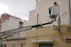 El alumbrado público del barrio de Ronda Sur de Crevillent cambiará a LED