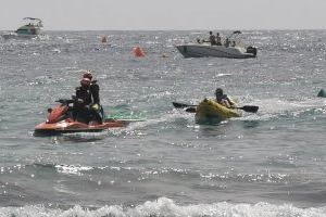 Xàbia cierra julio con más de 100 rescates costeros