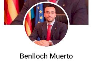 El alcalde de Vila-real vuelve a sufrir amenazas: Abren el perfil de Facebook "Benlloch muerto"
