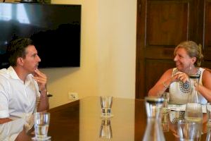 Marco recibe al nuevo presidente del CD Castellón