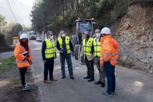 Llum verda a quatre projectes de reparació de danys en carreteres produïts per Filomena amb una inversió de 5,2 milions d'euros