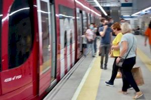La Generalitat facilitó la movilidad de 4,8 millones de personas usuarias en Metrovalencia en julio