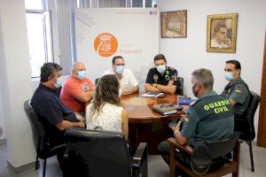 Reunión de coordinación en el Ayuntamiento de Picassent para tratar diversos asuntos de Seguridad