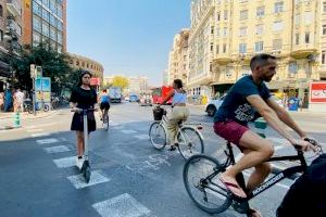 El uso de la bicicleta en Valencia aumenta un 21% en el último año