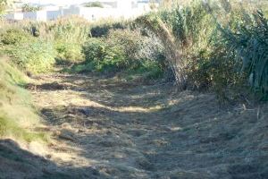 El Ayuntamiento de Calp requiere a la CHJ para que  limpie  y desbroce los cauces y barrancos del municipio