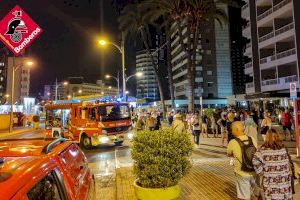 Desalojadas más de 200 personas por un incendio en un Hotel de Benidorm