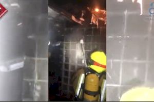 Incendio en una vivienda de Orihuela