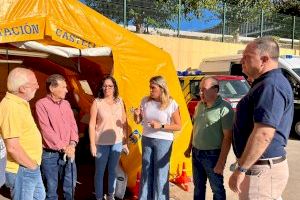 Marta Barrachina es reuneix amb els alcaldes i pacta sol·licitar una línia d'ajudes i crear una finestreta única per a afectats per incendis
