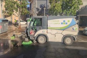 Servicios Públicos intensifica las tareas de limpieza de la vía pública para prevenir inundaciones