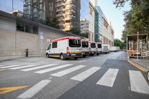 Mobilitat Sostenible reforça l’exclusivitat del carril d’ambulàncies de l’Hospital Clínic