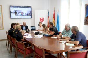L'alcalde d'Alaquàs reuneix a la Junta Local de Seguretat per revisar el dispositiu organitzat per a les festes locals del municipi