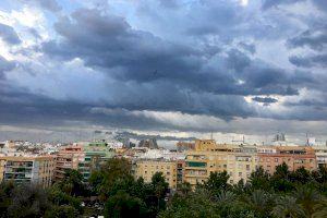 Dissabte amb previsió de tempesta i màximes en descens en la Comunitat Valenciana