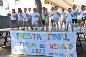 Oropesa del Mar clausura otra edición de su Escuela de Verano con más de 230 niños y niñas