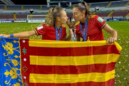 Dues valencianes, campiones del món sub-20 amb Espanya
