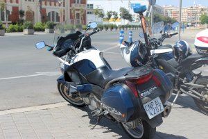 Detenida una joven en Valencia que conducía sin carnet una moto robada