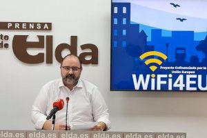 Más de medio millar de personas han utilizado en el primer mes de funcionamiento la red wifi gratuita instalada en Elda