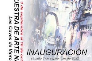 Les Coves de Vinromà inaugura un nuevo ciclo expositivo ‘Muestra de Arte Nacional’ con el artista Miguel Ángel Lacal