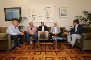 El Colegio Oficial De Agentes Comerciales de Alicante se reúne con el Presidente de la Diputación para trasladarle sus inquietudes