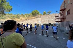 La Diputación abren las puertas a la práctica del tiro con arco de la mano del club Tir amb Arc Castelló en las instalaciones de Penyeta
