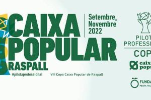 La Copa Caixa Popular de raspall arranca a Castelló de Rugat