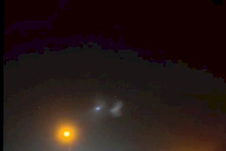 VIDEO | Quina estranya llum ha sigut vista sobre el cel de Borriana?