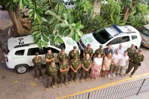El Consell Agrari presenta los dos nuevos vehículos de la Guardia Rural de Sagunto