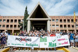 Los profesores de Religión de la C. Valenciana piden que se otorgue a esta asignatura el mismo trato que a las demás