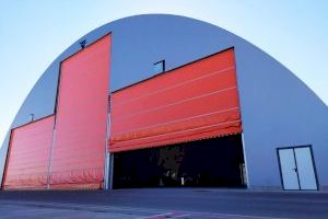 La compañía Brok-Air Aviation Group ultima la puesta a punto en el aeropuerto de Castellón de su hangar de mantenimiento de aviones