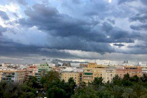 Aviso amarillo por tormentas: así afectará la borrasca a la Comunitat Valenciana este martes