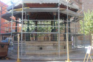 L'Ajuntament de Borriana repara el pavelló de la música del camí d'Onda