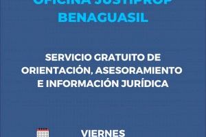 Benaguasil pone en marcha un nuevo servicio de justicia gratuita para la ciudadanía