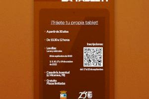 El Ayuntamiento de San Antonio de Benagéber ofrece el taller “¿Cómo usar la tablet?”