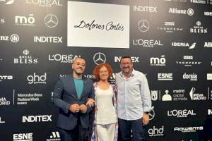 Vila-real mostra el seu suport a la dissenyadora internacional Dolores Cortés en la Mercedes-Benz Fashion Week de Madrid