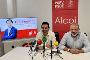 Toni Francés repeteix com a candidat socialista a l'alcaldia d'Alcoi “amb il·lusió, força i ganes de continuar treballant per Alcoi”
