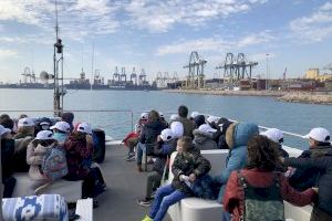 Más de 5.000 personas visitan el Puerto de València en el primer semestre del año