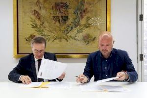 La Diputació de València i el Col·legi Notarial signen un conveni per a facilitar les consultes sobre l'IBI als veïns de 200 municipis