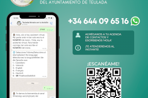 ‘Teulada Moraira en tu bolsillo’, el nuevo canal informativo de WhatsApp del Ayuntamiento de Teulada