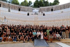 Los mejores grupos didácticos de teatro clásico del curso 2021/2022 se coronaron el pasado viernes en el Teatro Romano de Sagunto